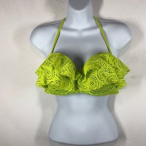 Aerie yellow bikini swim top size 36D
